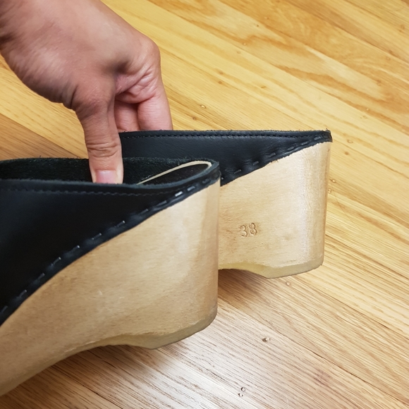 No. 6 wedge clogs - Picture 7 of 8